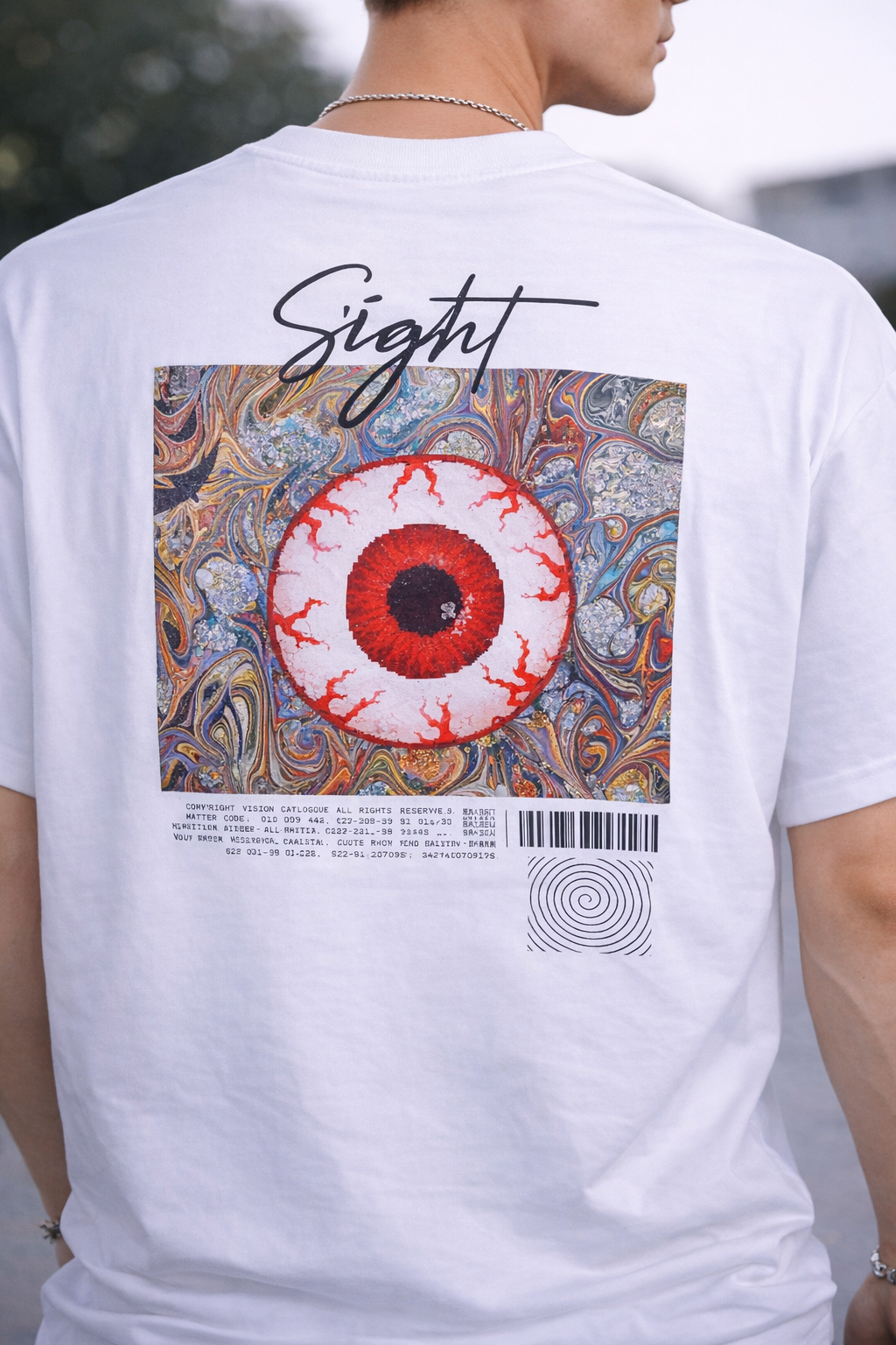 EYE SIGHT OVERSIZED T-SHIRT