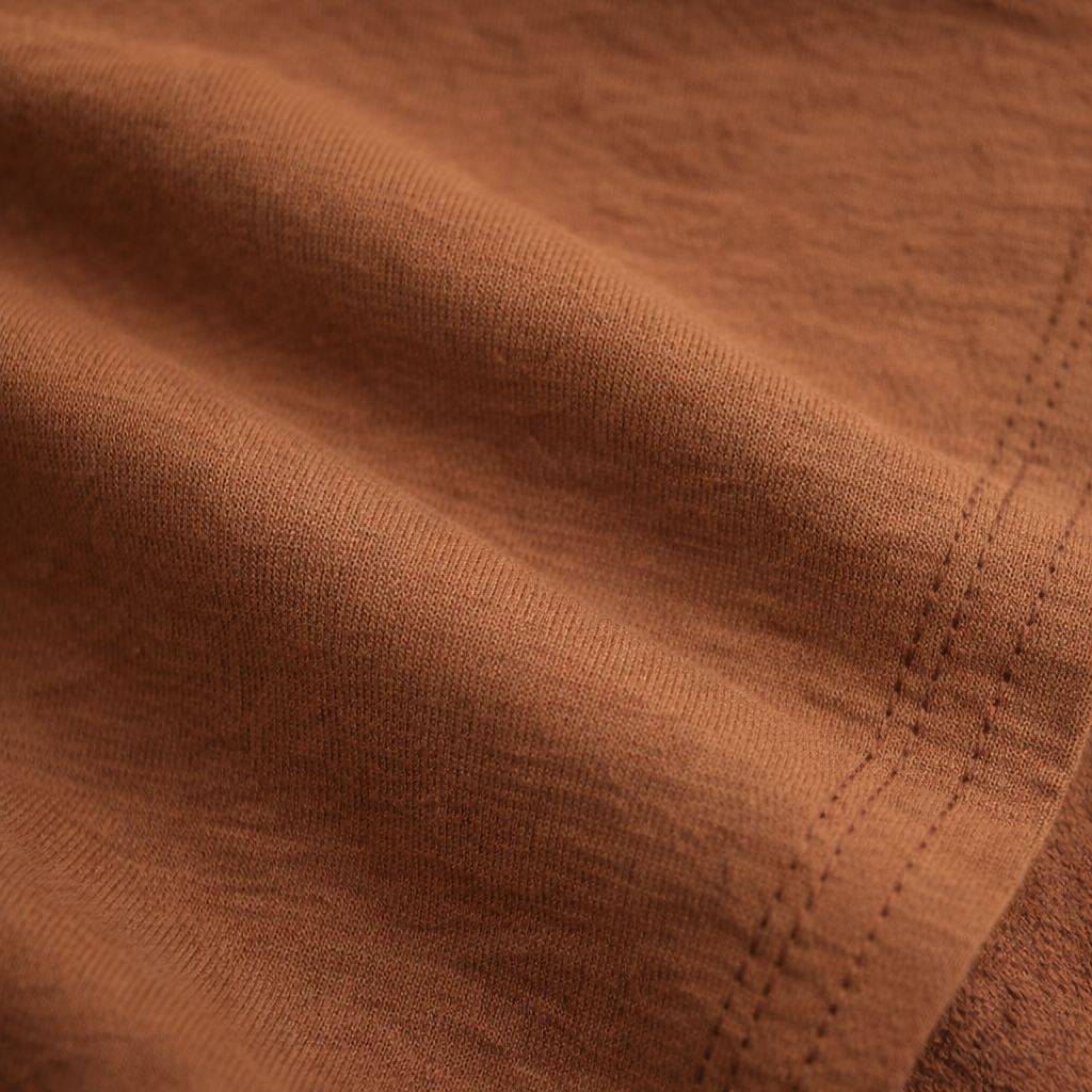 RED ALERT BRONZE OVERSIZED T-SHIRT