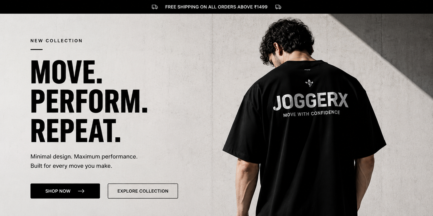 JOGGERX ASTHETIC MENS TEES