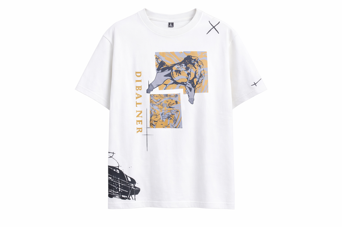 DIEALNER WHITE TSHIRT