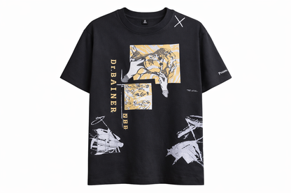 DIEALNER BLACK TSHIRT