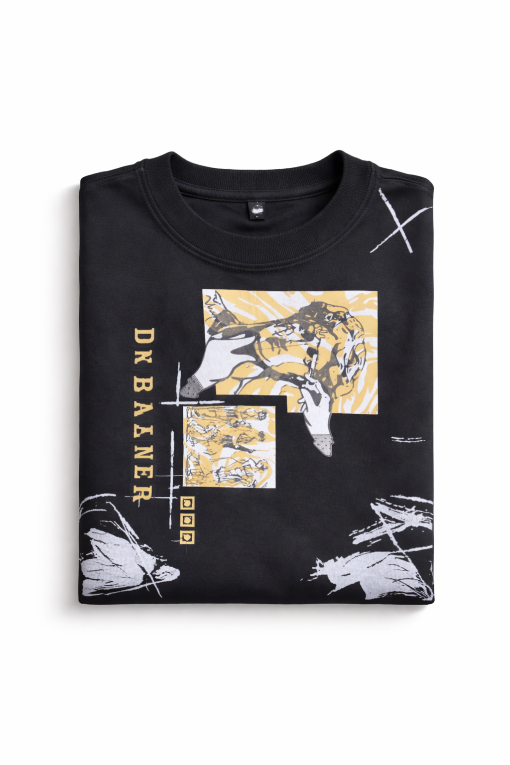 DIEALNER BLACK TSHIRT