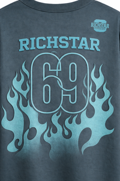 RICHSTAR GRAPHIC GREY TSHIRT