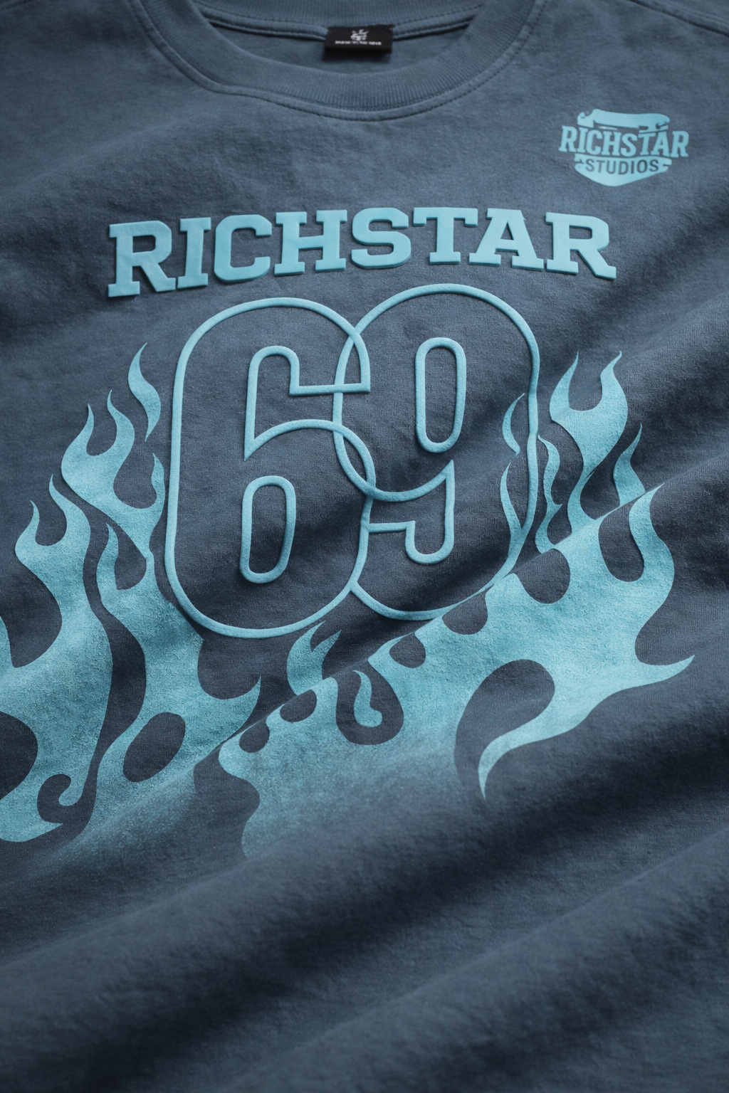 RICHSTAR GRAPHIC GREY TSHIRT