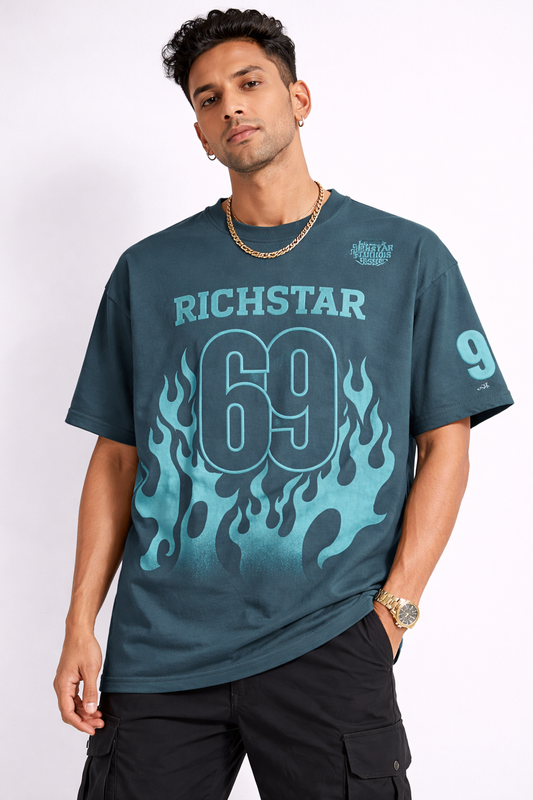 RICHSTAR GRAPHIC GREY TSHIRT