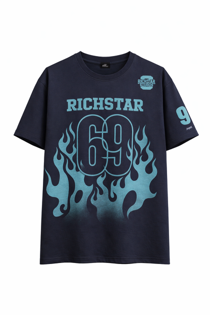 RICHSTAR GRAPHIC BLACK TSHIRT