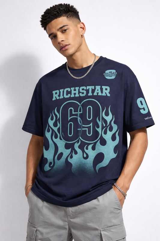 RICHSTAR GRAPHIC BLACK TSHIRT